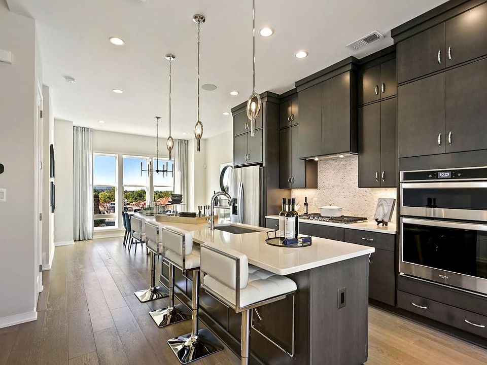 Open concept kitchen is ideal for entertaining