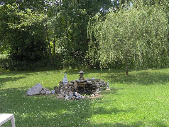 Backyard Waterfall Pond