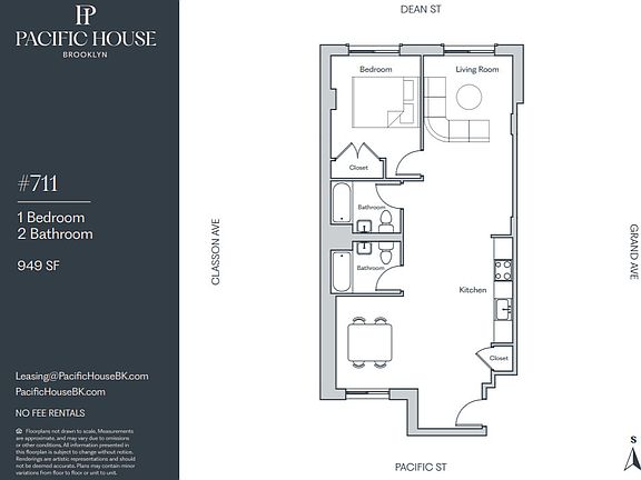 2nd image of 1010 Pacific St APT 711