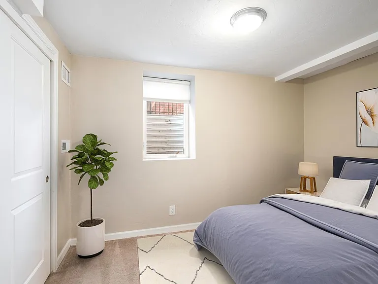 Bedroom 3. This image shows a virtually furnished space. Bedrooms come unfurnished.