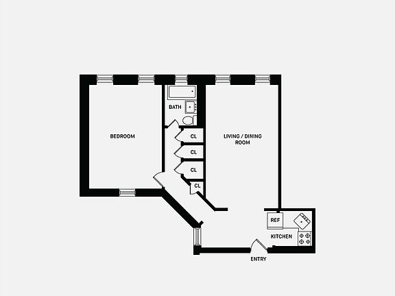 2nd image of 415 E 17th St APT 4E