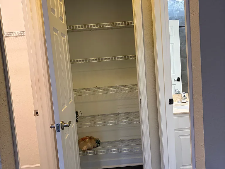 Large linen closet