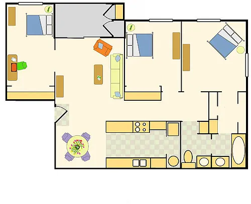 Floor plan C3 West