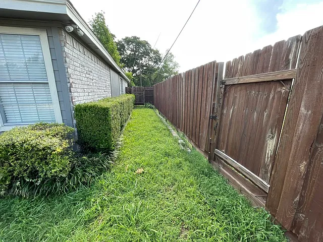 Third backyard gate