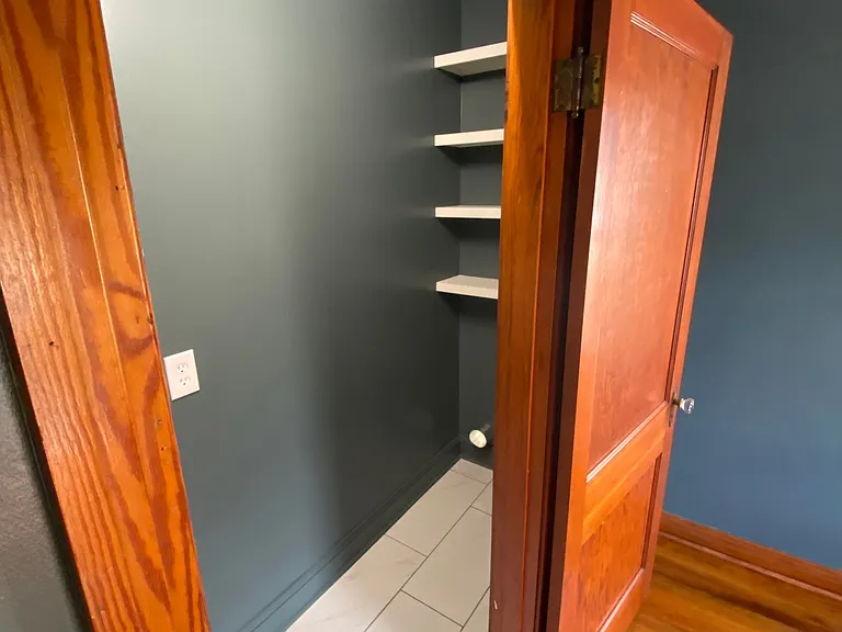 Laundry room is in the flex space.