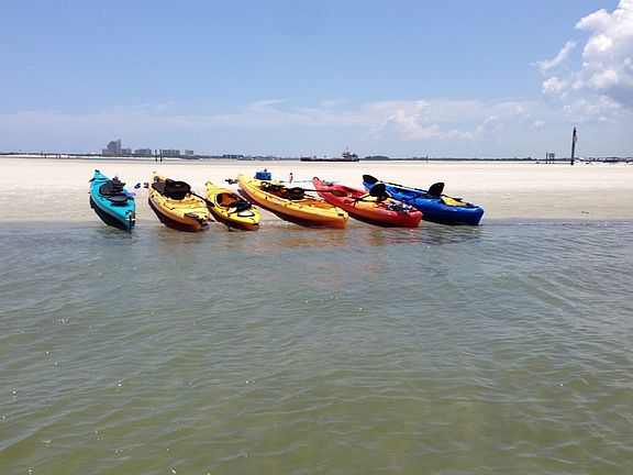 Grab you kayak . 