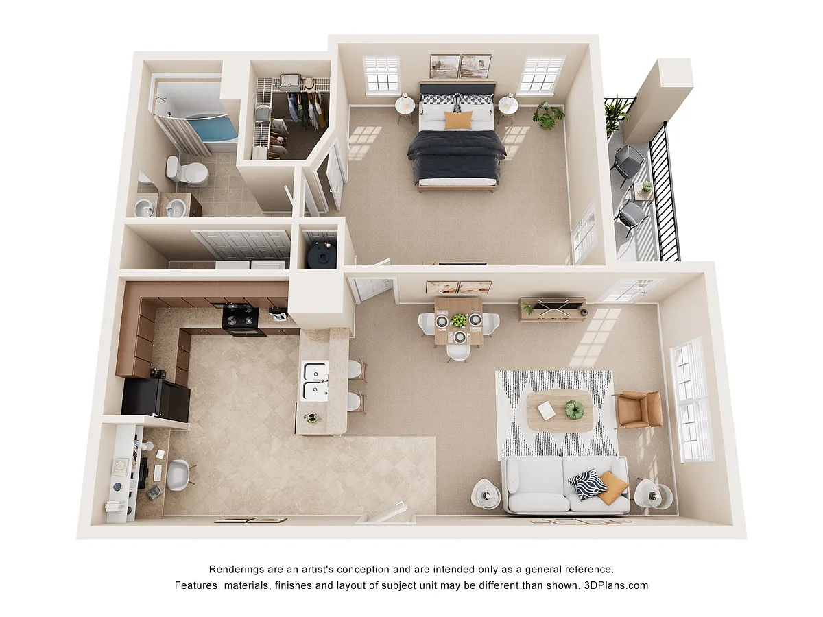 Floor plan The Willow