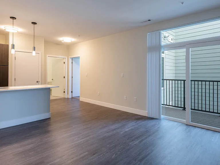 Living Room with Balcony and Hard Surface Flooring