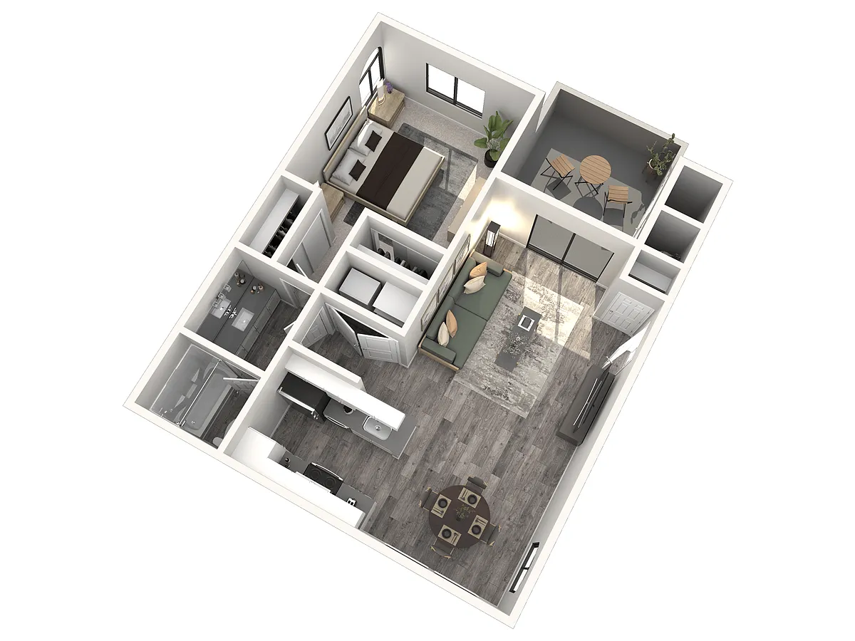 Floor plan Plan 1