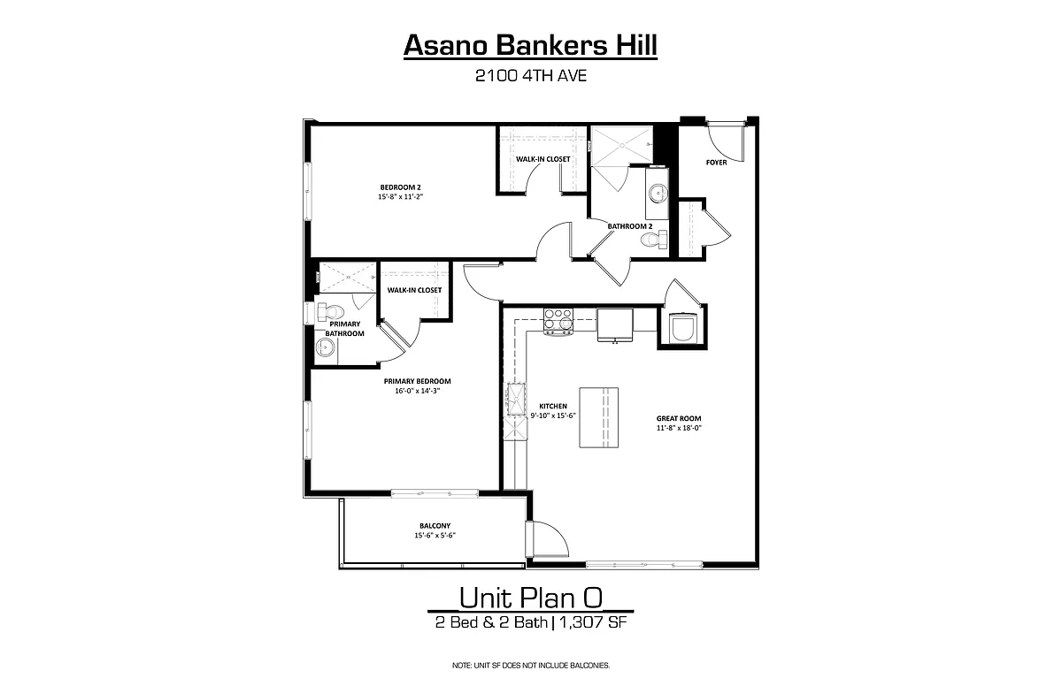 Floor plan Plan O