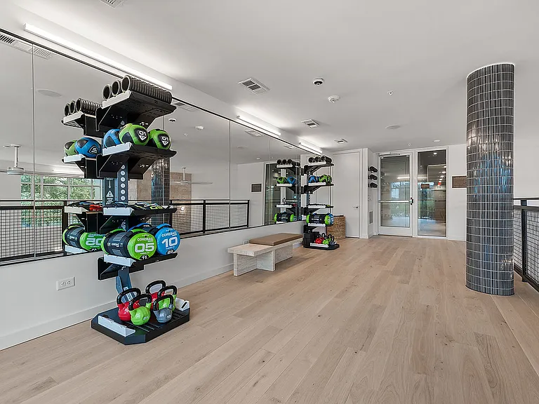 The Mercury Fitness Yoga Room