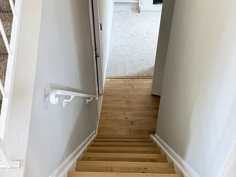 Lower level stairs