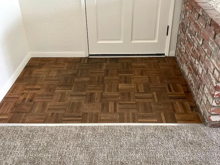 Hardwood entry