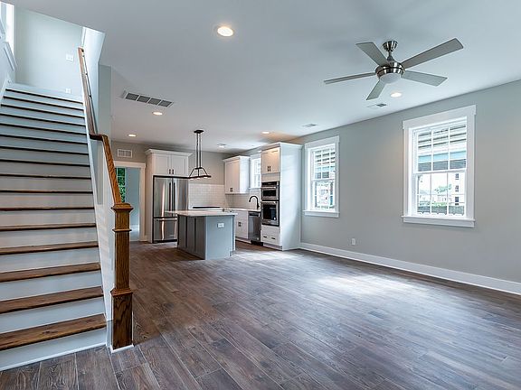 Entryway and Living Room