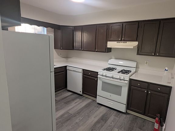 Kitchen with stone countertop