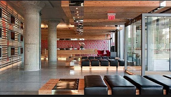 Lobby and Concierge Desk