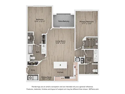 Floor plan B3