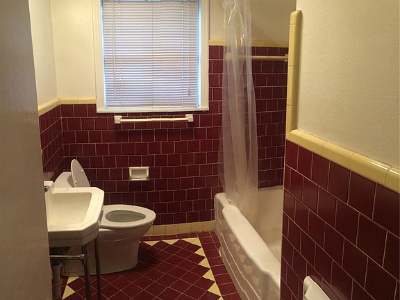 Original tiled bathroom
