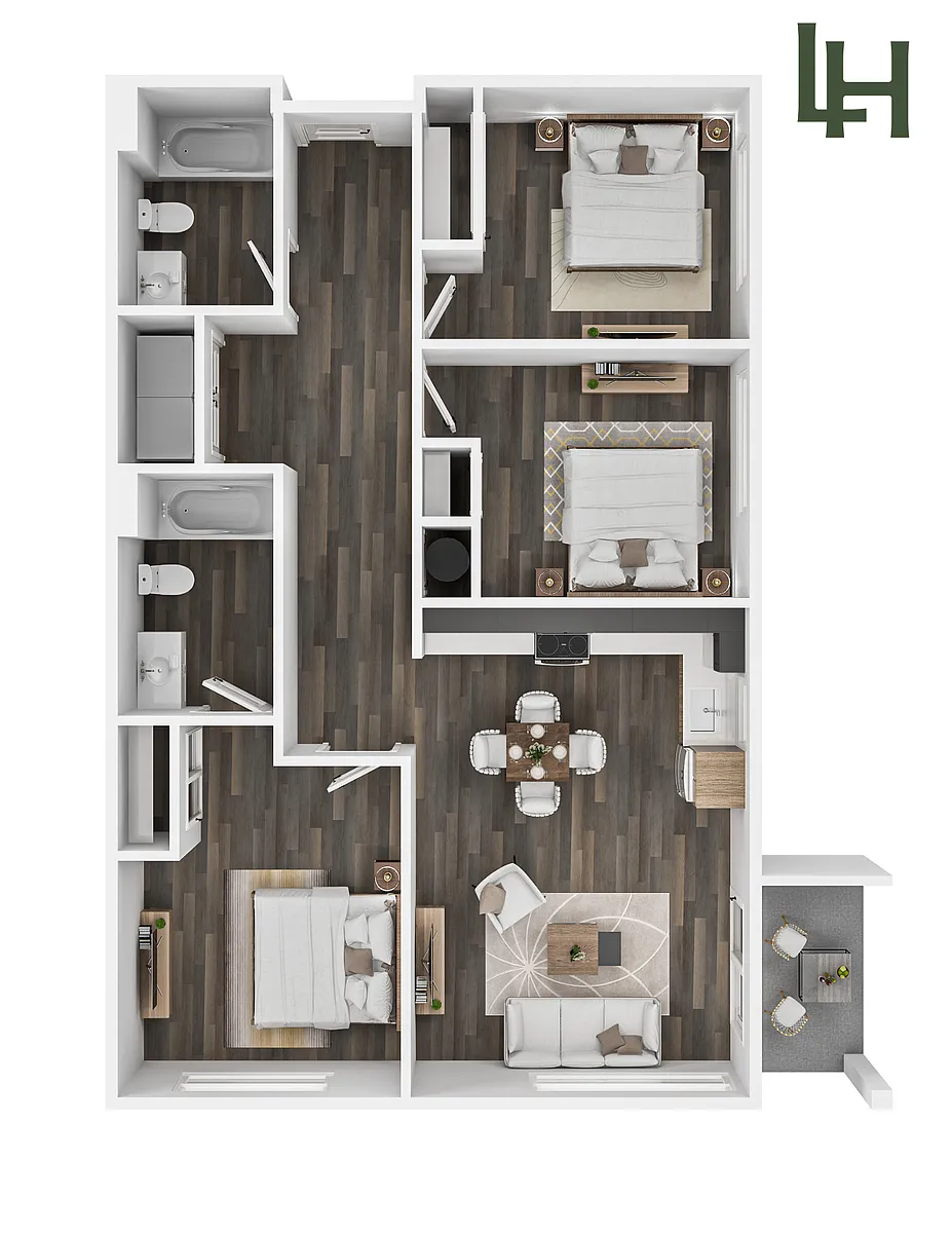 Floor plan Mica