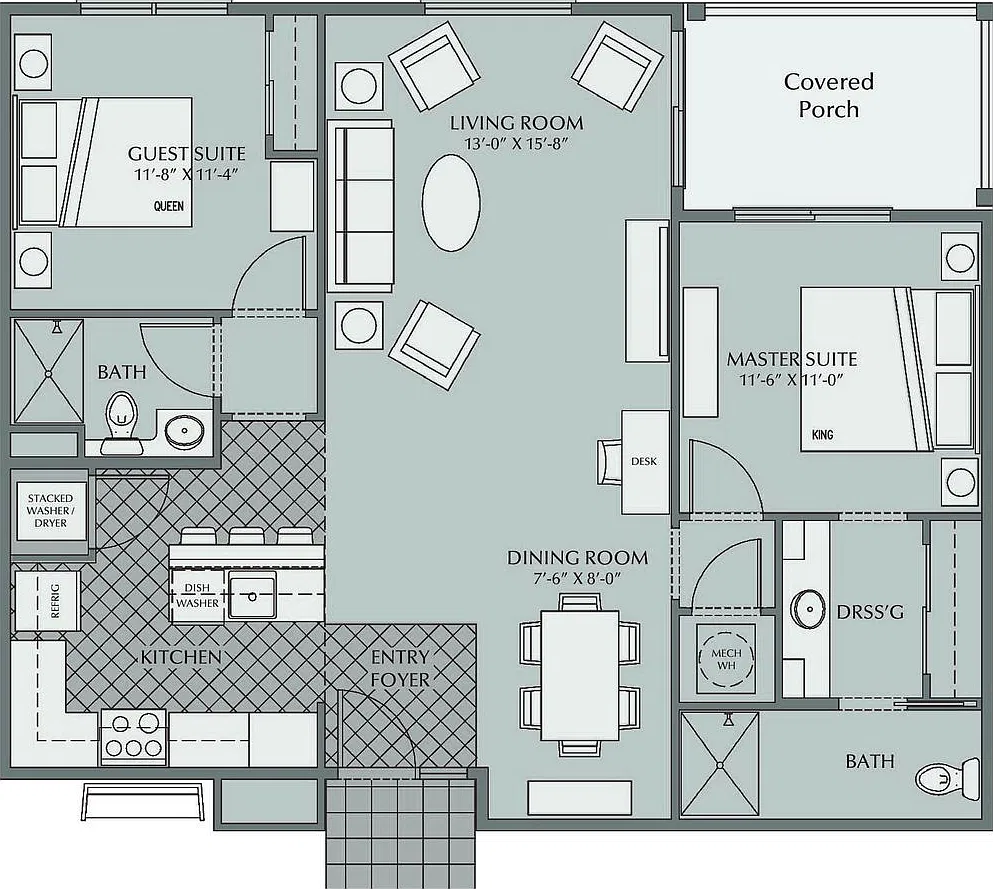 2 Bedroom 2 bath Apartment Available 1/2 — Photo 2