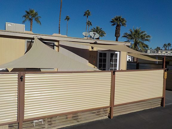 Exterior Fenced Patio