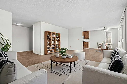 Floor plan Two Bedroom Two Bath