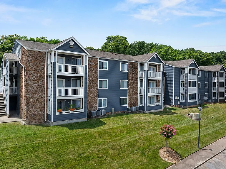 Building exterior and landscaping