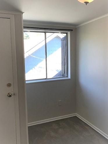 Nook inside entry.