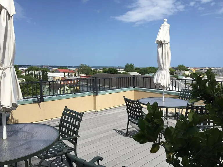 Rooftop deck