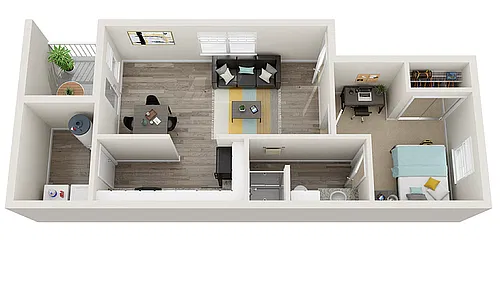 Floor plan The Hancock