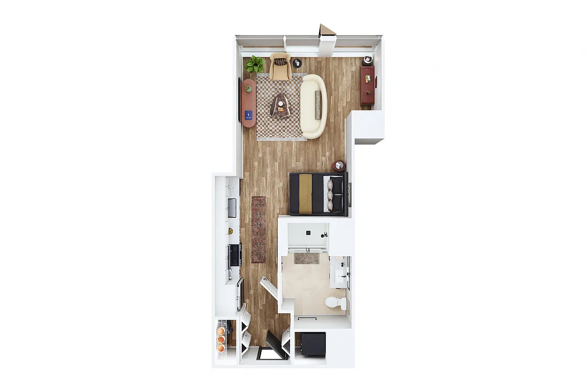 Floor plan Studio - A