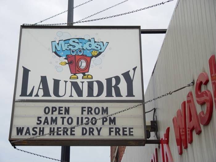 Mr. Sudsy Sign