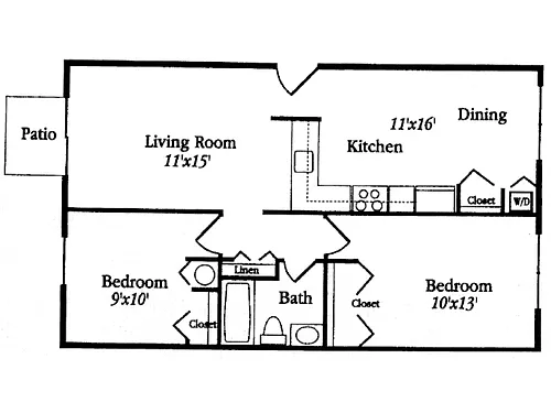 Floor plan Pony