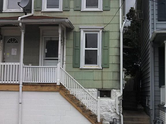 Front view of duplex