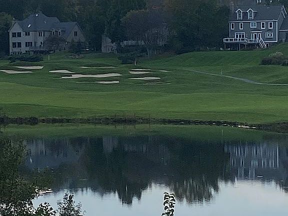 Golf Course behind house 