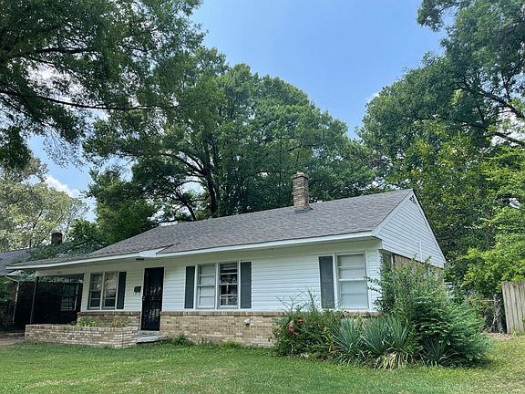 Front right of house