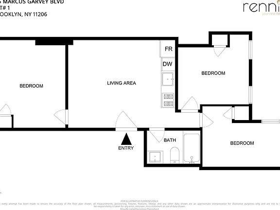 2nd image of 115 Marcus Garvey Blvd #1B