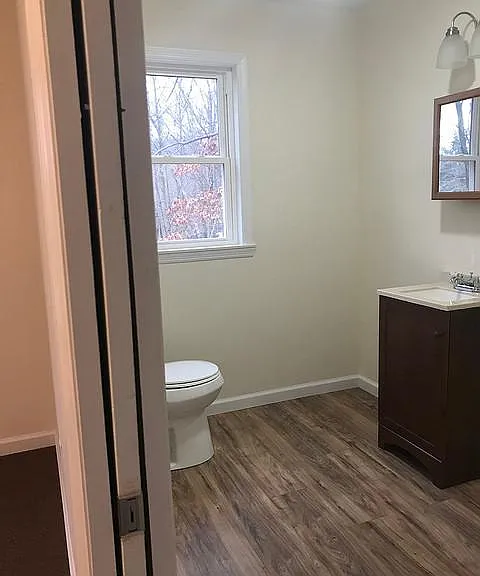 Downstairs Bathroom - Shower Stall to Right