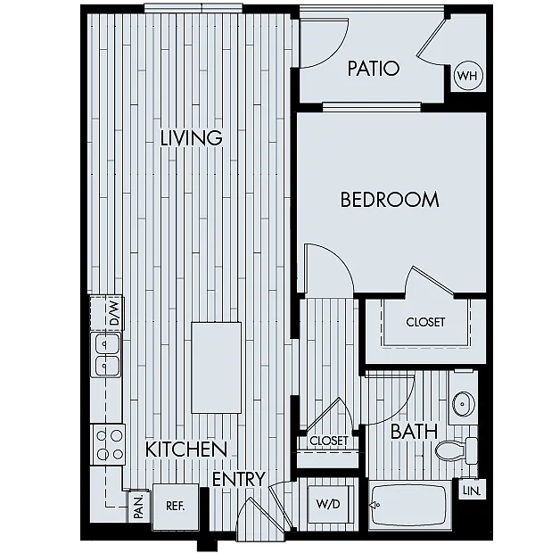 Floor plan Vantis Plan 1C