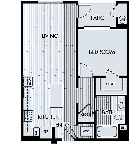Floor plan Vantis Plan 1C