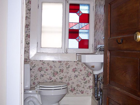 Half bath on first floor