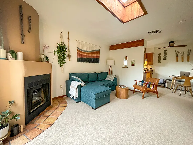 Entering the living room