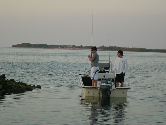 Fishing off the North Channel