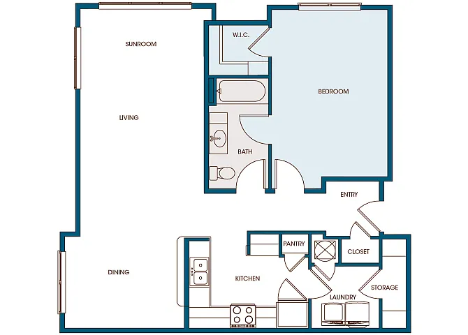 Floor plan A1s