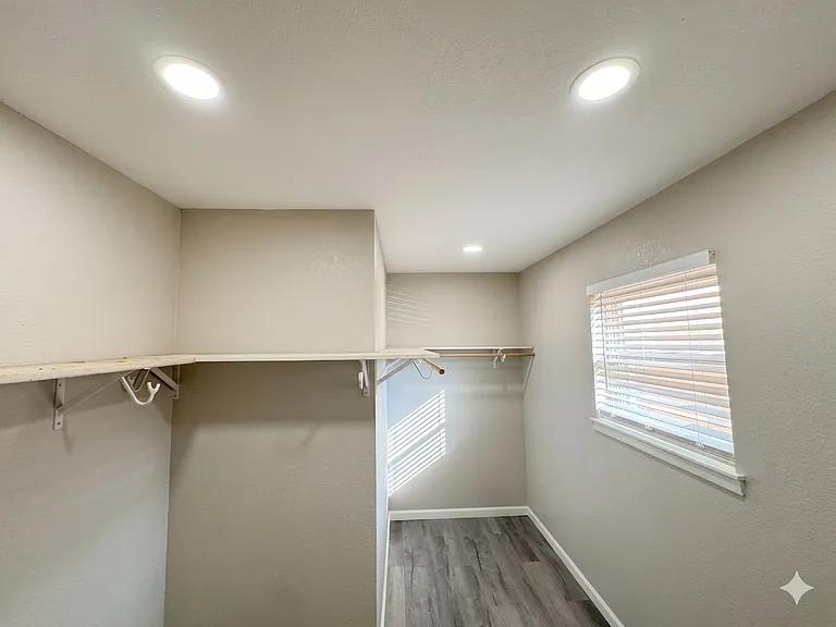 Master closet