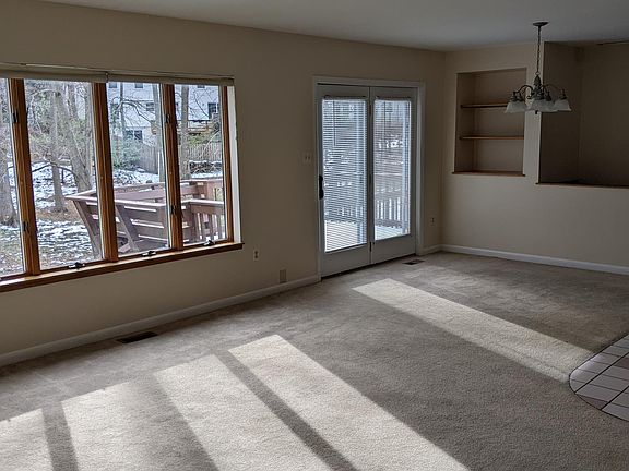 Living/Dining Area open to deck