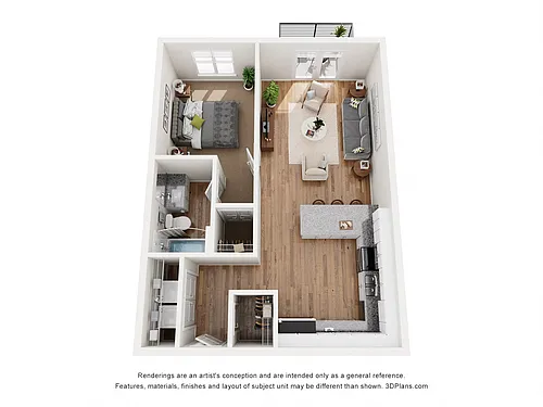 Floor plan The Mill