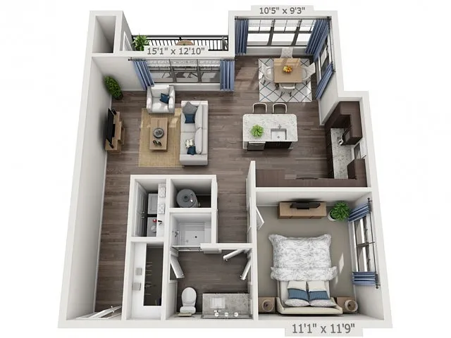 Floor plan A7