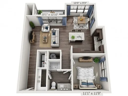 Floor plan A7