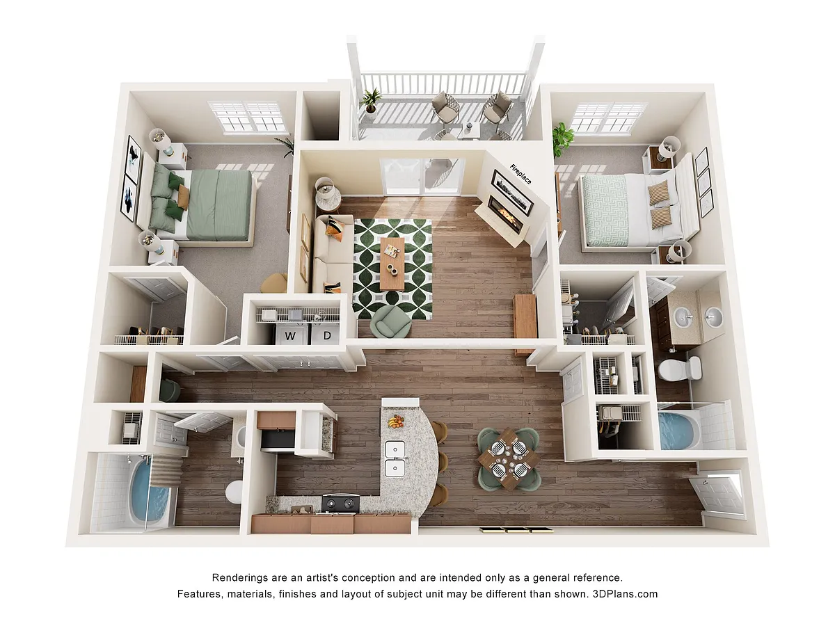 Floor plan B3